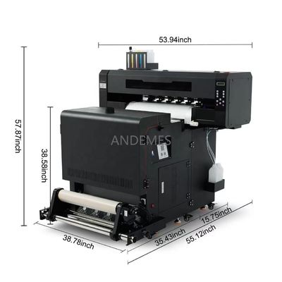 ANDEMES 2023 DTFプリンターと粉末シャッカー 熱転送フィルム 60cm*100m 2頭 I3200-A1