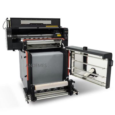 A1 24インチ オールインワン DTFプリンター I3200 印刷頭と 1000ml PETフィルム熱転送 DTFインク