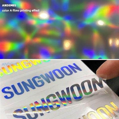 UVステッカーABフィルムA3ロール転送スティックUVDTFマシンXP600UV印刷用0.3x100m/セット