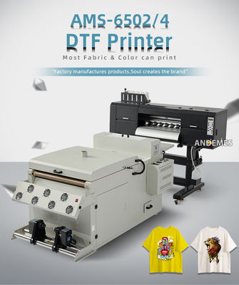 耐久型デザイン A1 DTFプリンター 4頭デジタル印刷機 インクジェットプリンター 60cm