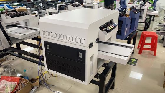 XP600 プリンタヘッド ロール・トゥ・ロールとフラットベッド印刷用 円筒上の漆器用 UVプリンター