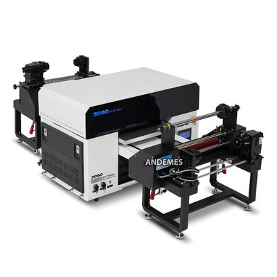 服 プリンター 6色 A3サイズ UVLEDUVフラットベッドプリンター ロールからロール印刷 3060 uv dtfプリンター ワニ付き