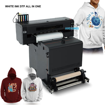 ピンメントインクとロールをロールに転送する機能を持つ60cm印刷幅Tシャツプリンター