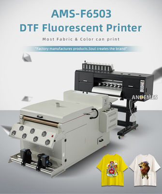 60cm A1 DTFプリンターシェイカーと3ヘッド I3200でフィルム転送に直接経験