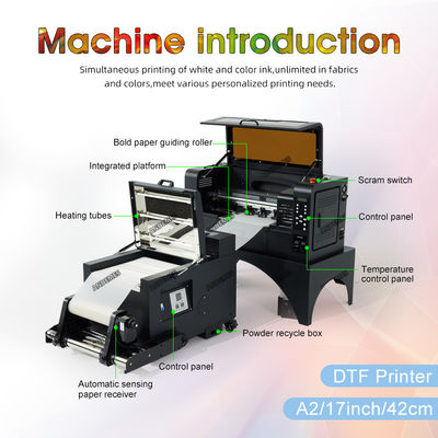 XP600 プリンタヘッド A2 DTF トランスファー プリンタ 小規模企業用 シャツ印刷 17インチ
