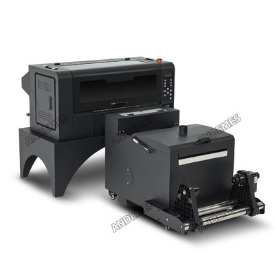 140 KG A2 インクジェットプリンター XP600 プリンタヘッドと DTF 42cm 粉末シャッカーマシン
