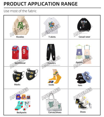 Tシャツ印刷用インクジェットプリンター 13インチ XP600ヘッド DTFフィルム粉末シェーカーオーブン