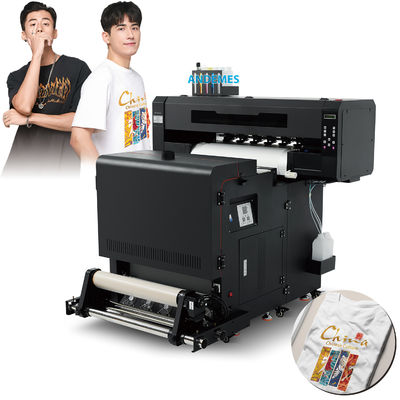 24インチ オールインワンDTFプリンター i3200プリンタヘッドとCMYKWインクジェット技術