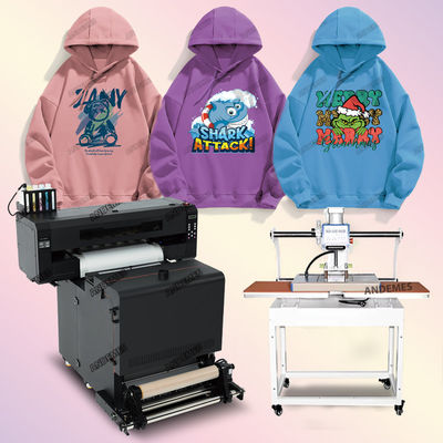 CE/UKCA/ROHS認証済みの60cm DTFプリンター、DTF白インク、高品質印刷のための1年保証付き