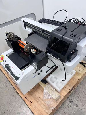CMYKWWWW インク ロール・トゥ・ロール 4050 携帯用UVプリンター