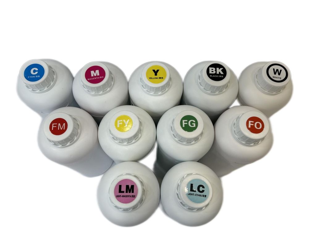 アンデメス 熱伝送技術 CMYK LC LM DTF ペットフィルム 白色ベースの伝送色素