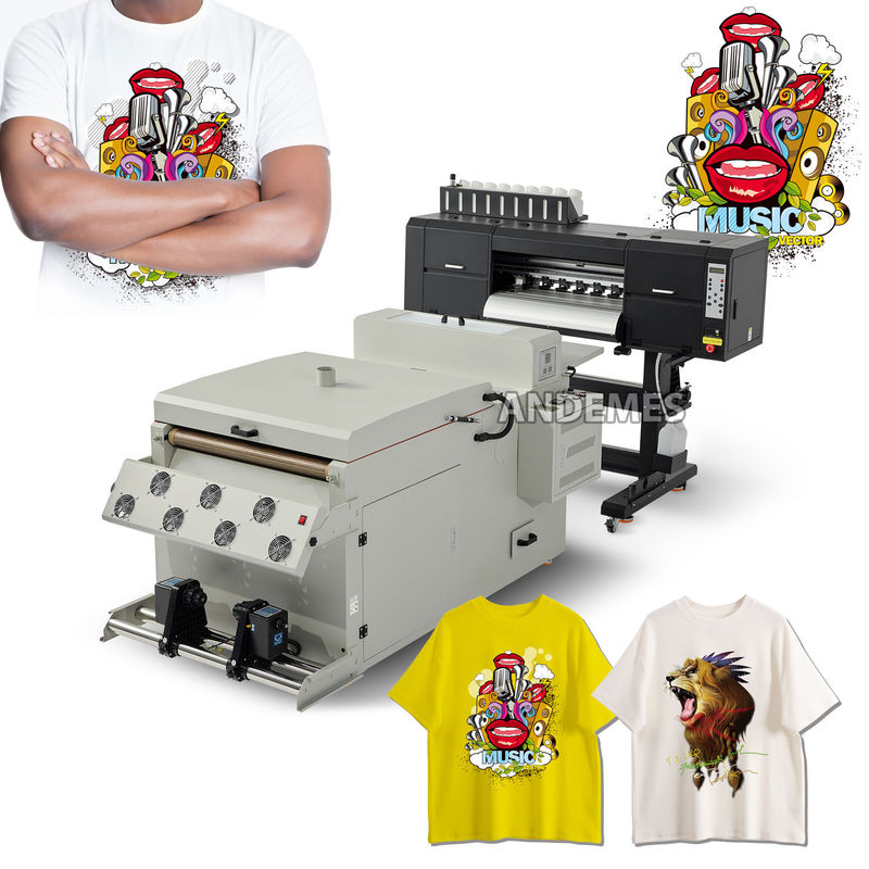 多彩型DTFプリンター 60cm 3ヘッド 4ヘッド I3200 9色フルオレッセンスのTシャツプリンター