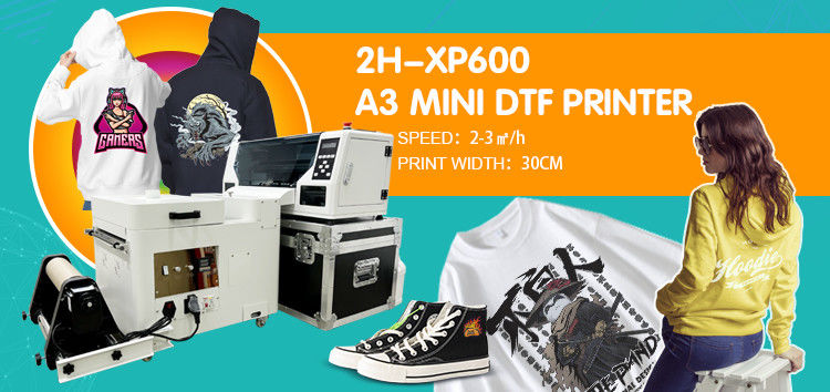 A3 DTF Printer with Fast Drying Ink Technology for A3-sized Transfer Films and User-friendly Interface