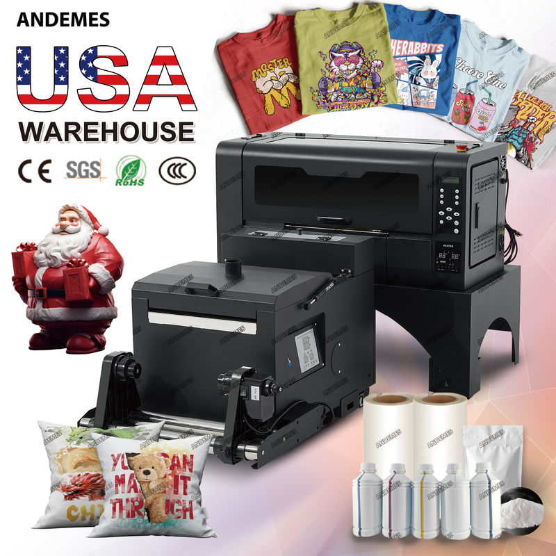 多彩色色素インク直送フィルムプリンター ANDEMES デュアル XP600 A3 A3 DTFプリンター 30cm 33cm